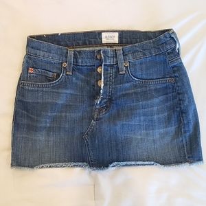 Hudson Anya mini denim skirt 24
